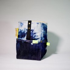 Photo2: PORTER / BLEACHED DENIM / custom order (2)