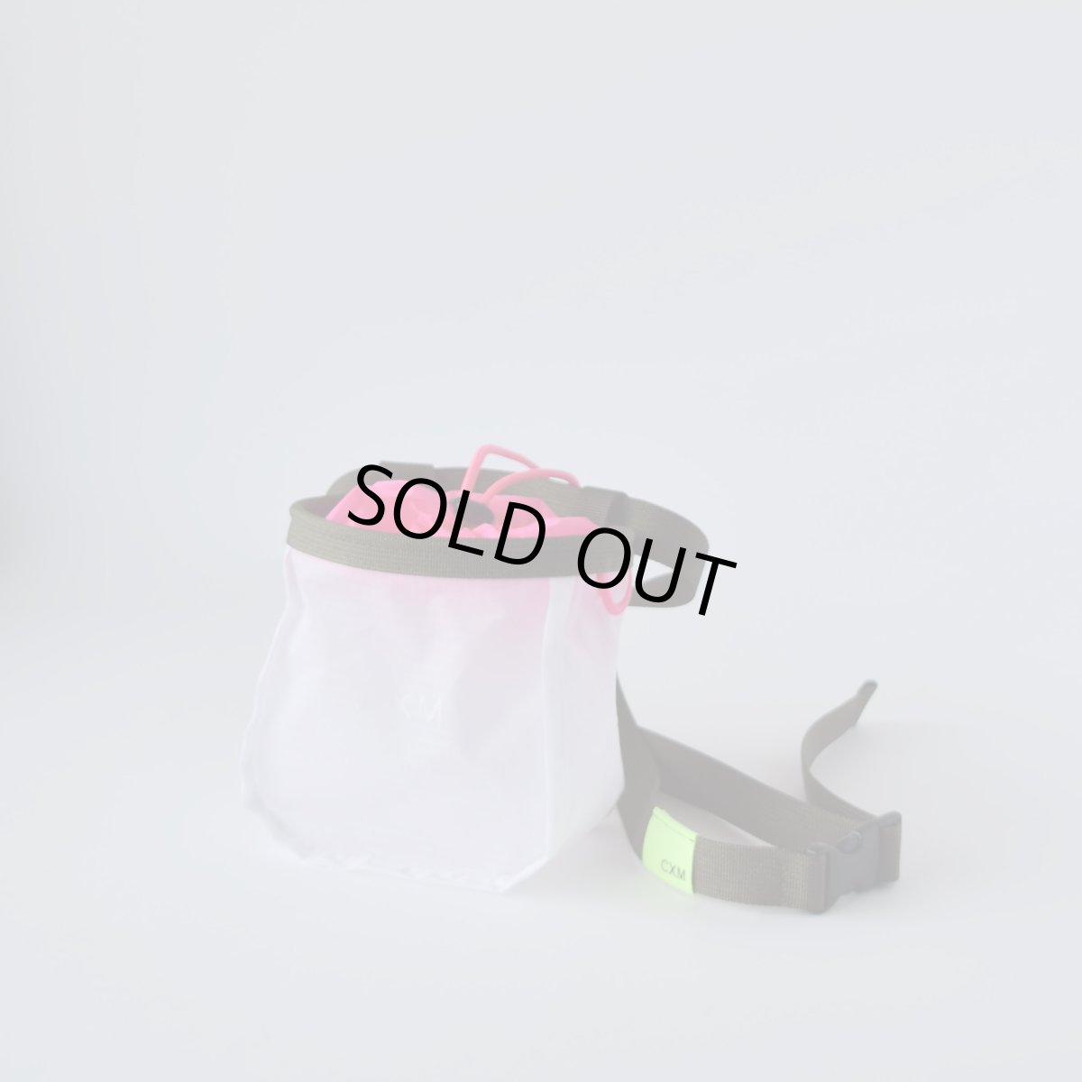 Photo1: BELL BAG -S size / RIP-STOP NYLON white (1)