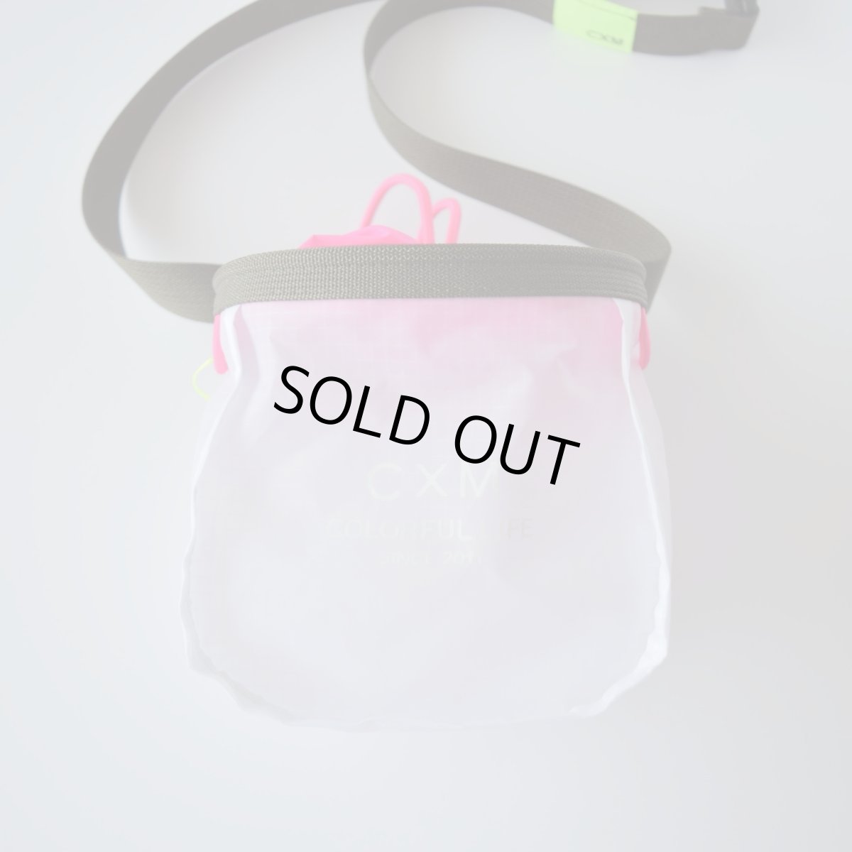 Photo2: BELL BAG -S size / RIP-STOP NYLON white (2)