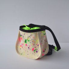 Photo1: BELL BAG/ SPLASHED PAINT / custom order (1)