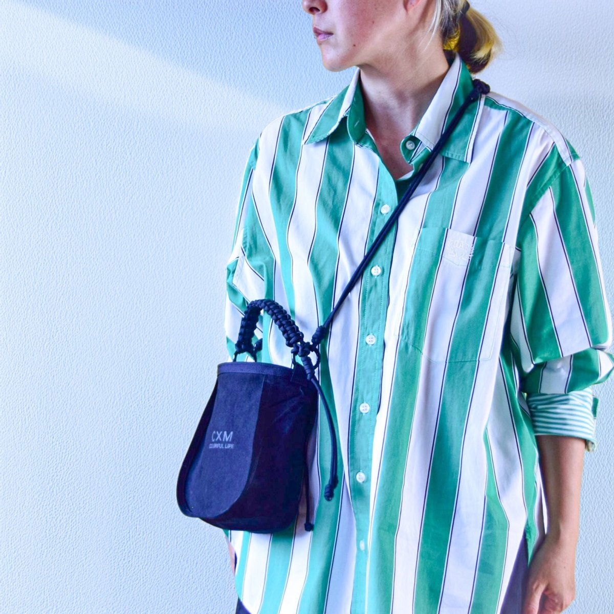 Photo15: Bell Cord Handle Bag / custom order (15)