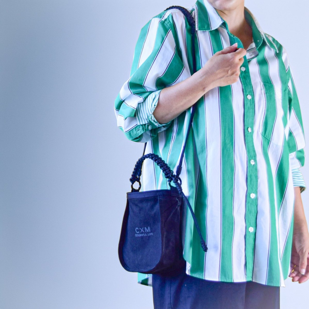 Photo14: Bell Cord Handle Bag / custom order (14)