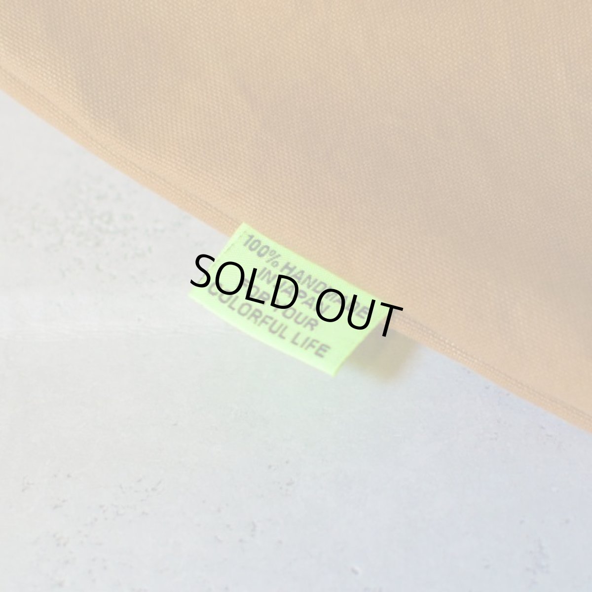 Photo5: EASY TOTE / V.DUCK camel , noen green (5)