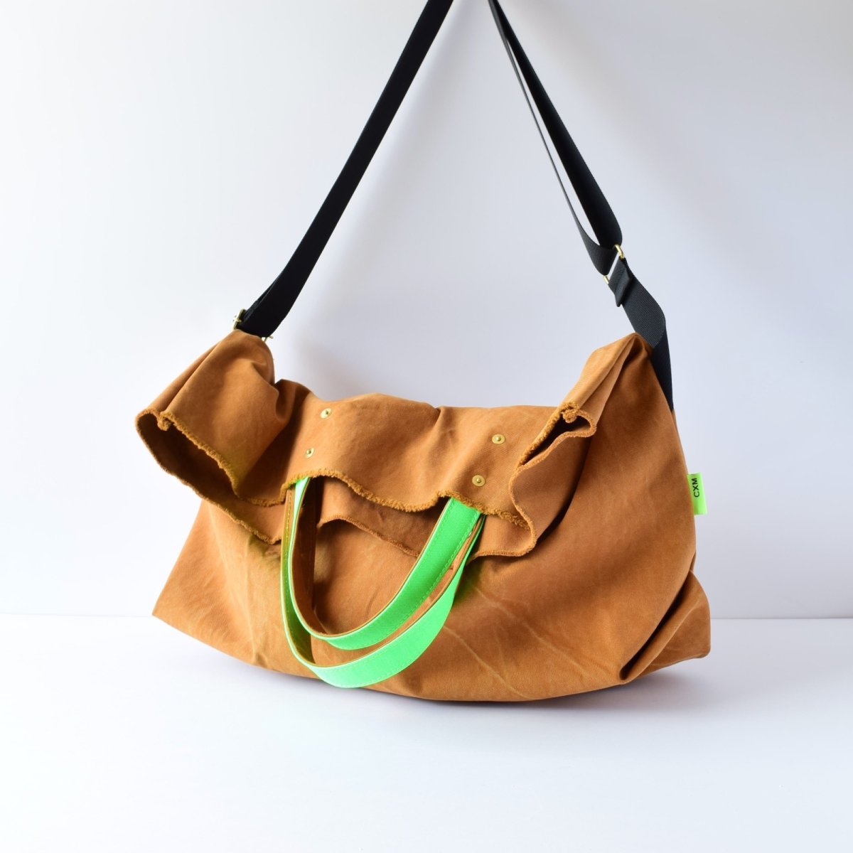Photo6: EASY 2WAY SHOULDER TOTE  / custom order (6)