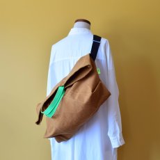Photo2: EASY 2WAY SHOULDER TOTE  / custom order (2)