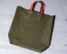 Photo11: EASY TOTE / Army duck / custom order (11)