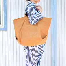 Photo18: EASY TOTE / Large / Army duck / custom order (18)