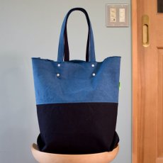 Photo2: EASY TOTE / Half / Army duck / custom order (2)