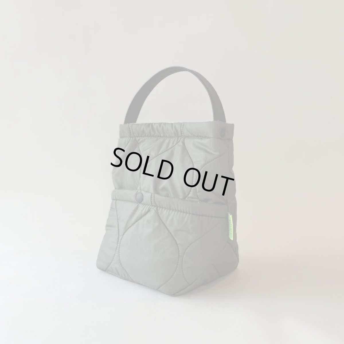 Photo2: PORTER-TOTE / Quilting olive (2)