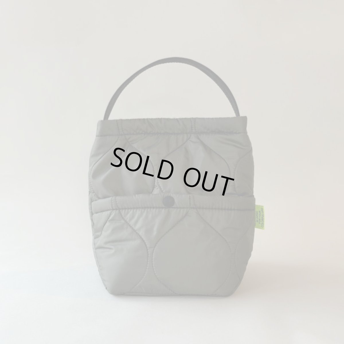 Photo3: PORTER-TOTE / Quilting olive (3)