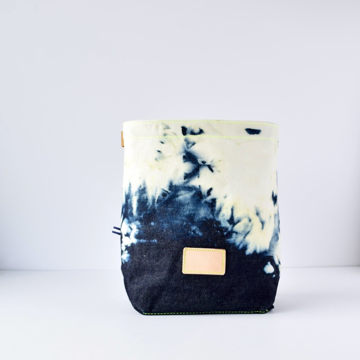 Photo1: PORTER / BLEACHED DENIM / custom order (1)