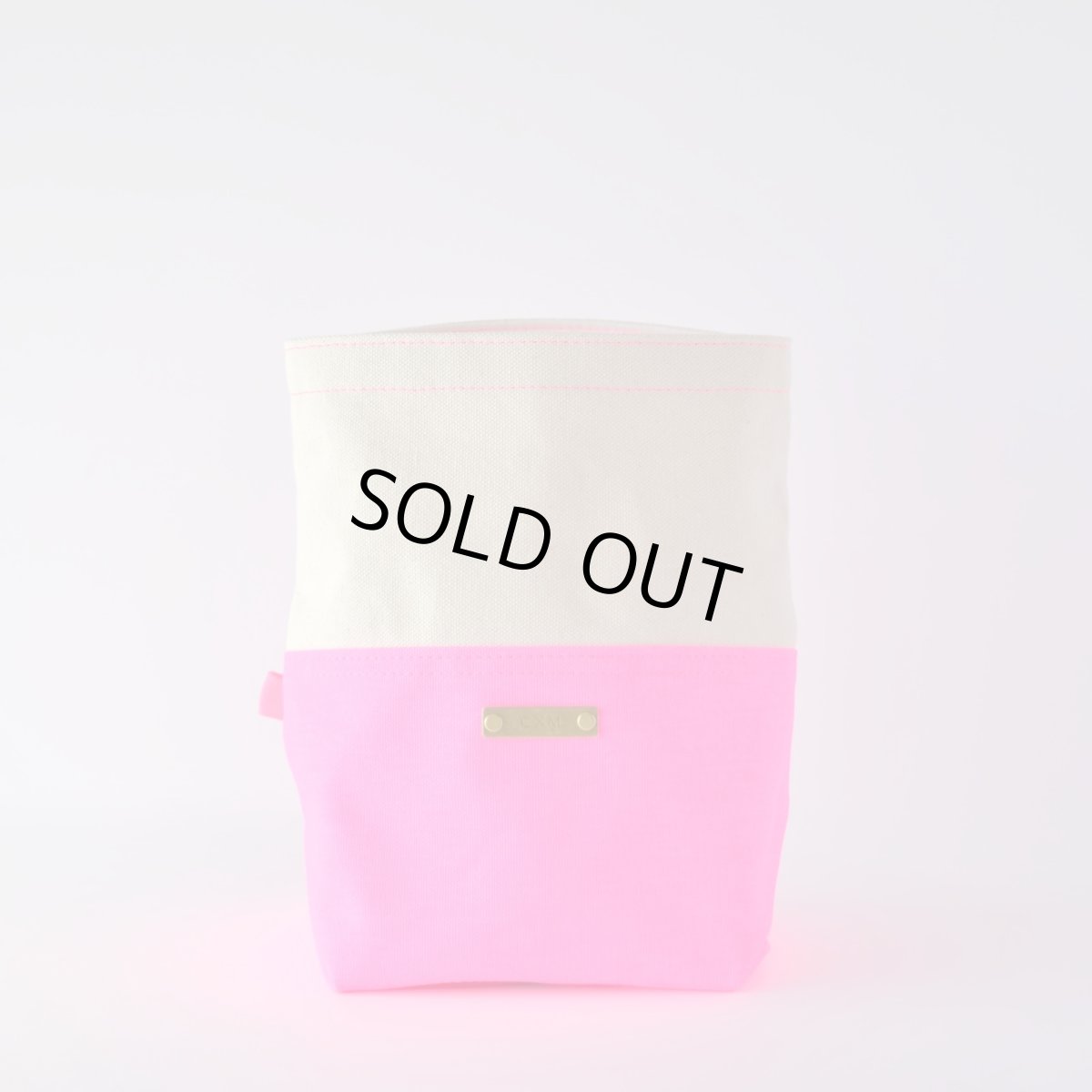 Photo1: PORTER / HALF/ HAMPU unbleached, neon pink (1)