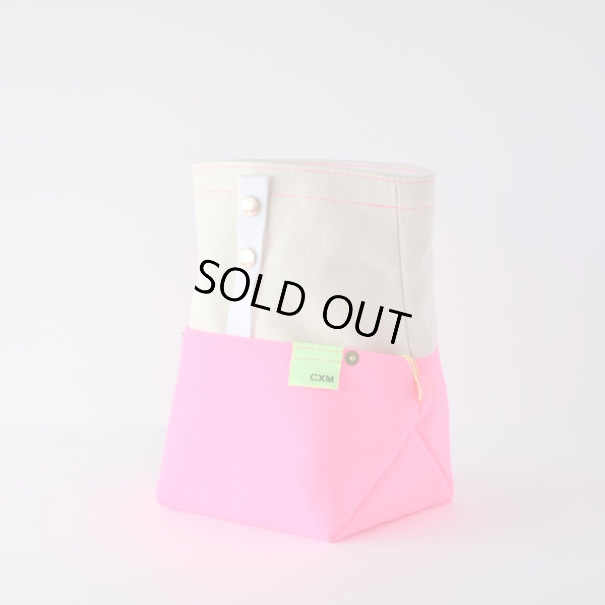 Photo2: PORTER / HALF/ HAMPU unbleached, neon pink (2)