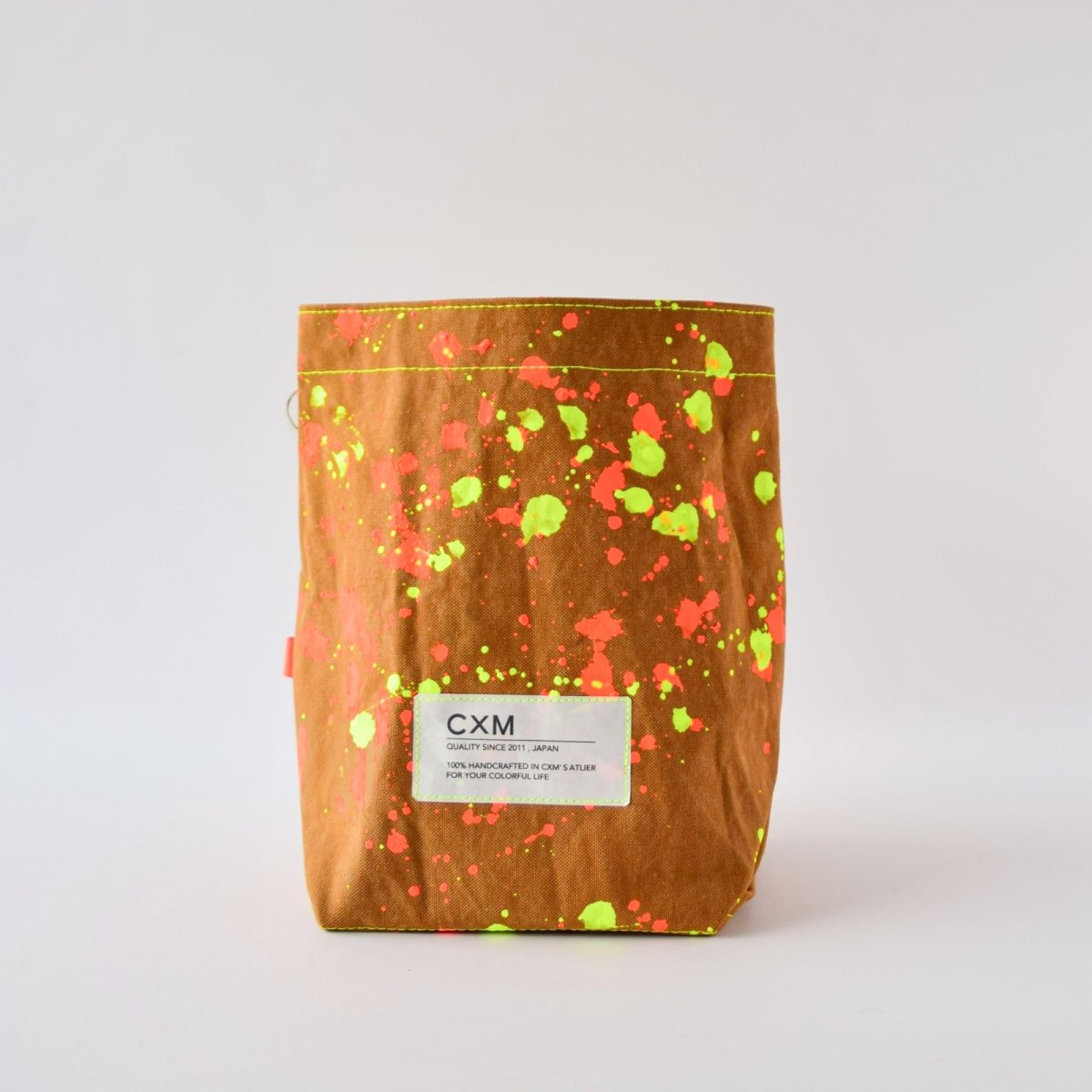 Photo1: PORTER / Splashed Paint / Camel (1)