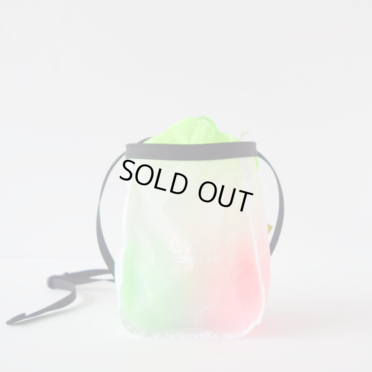 Photo1: BELL BAG -Long size / RIP-STOP NYLON / White (1)