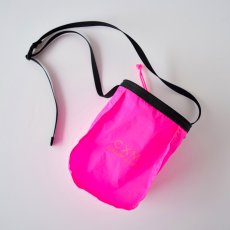 Photo1: BELL BAG -Long size / RIP-STOP NYLON / Pink (1)