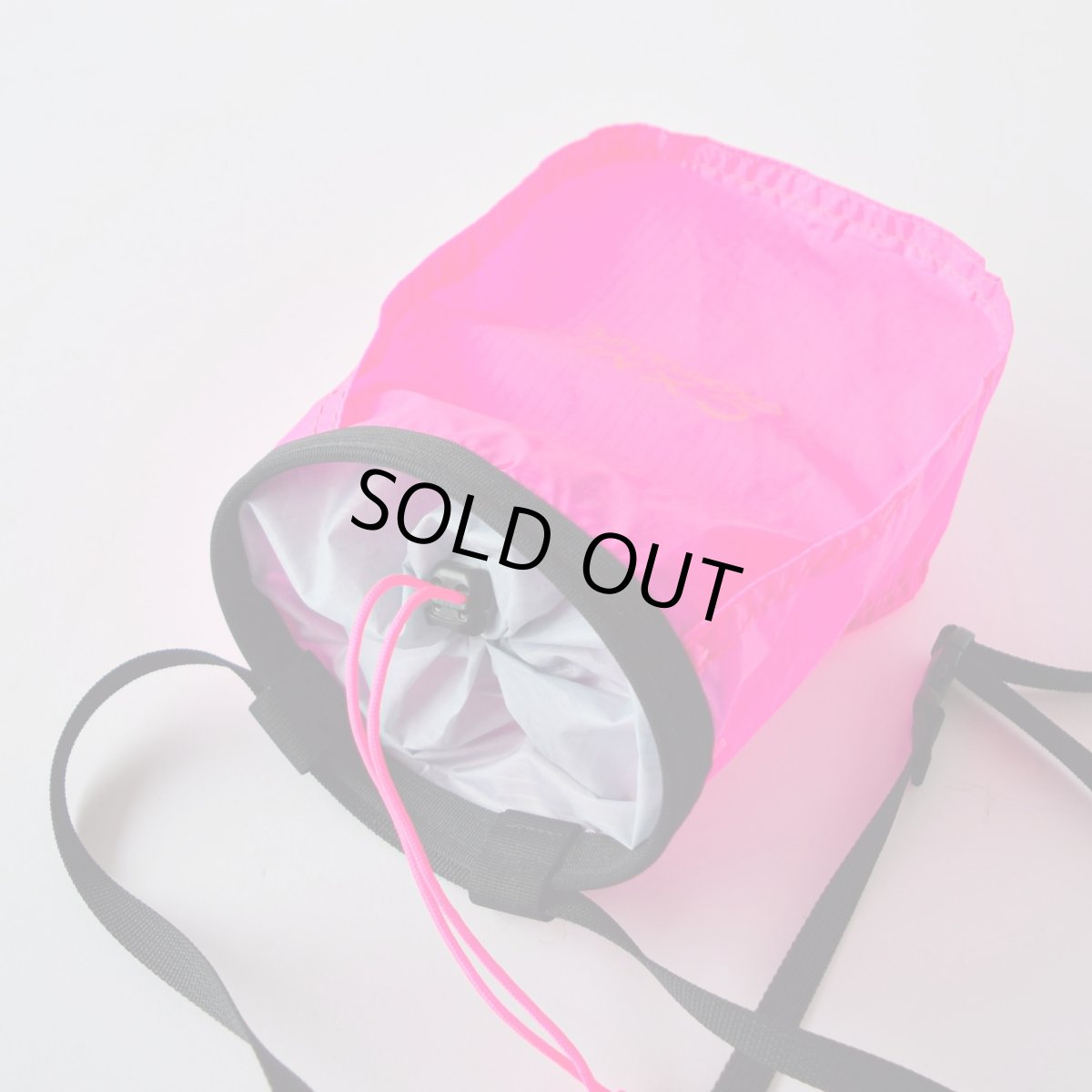 Photo2: BELL BAG -Long size / RIP-STOP NYLON / Pink (2)