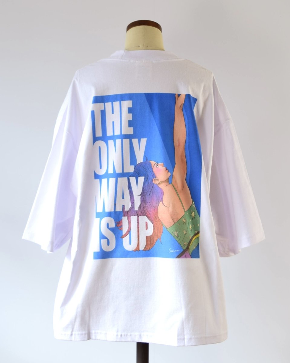 Photo1: The Only Way is UP T-shirt (1)