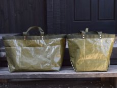 Photo12: EVERYDAY TOTE / Long / Tarpauline / custom order (12)