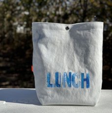 Photo5: PORTER-LUNCH / PRINT/ Washed canvas WH (5)
