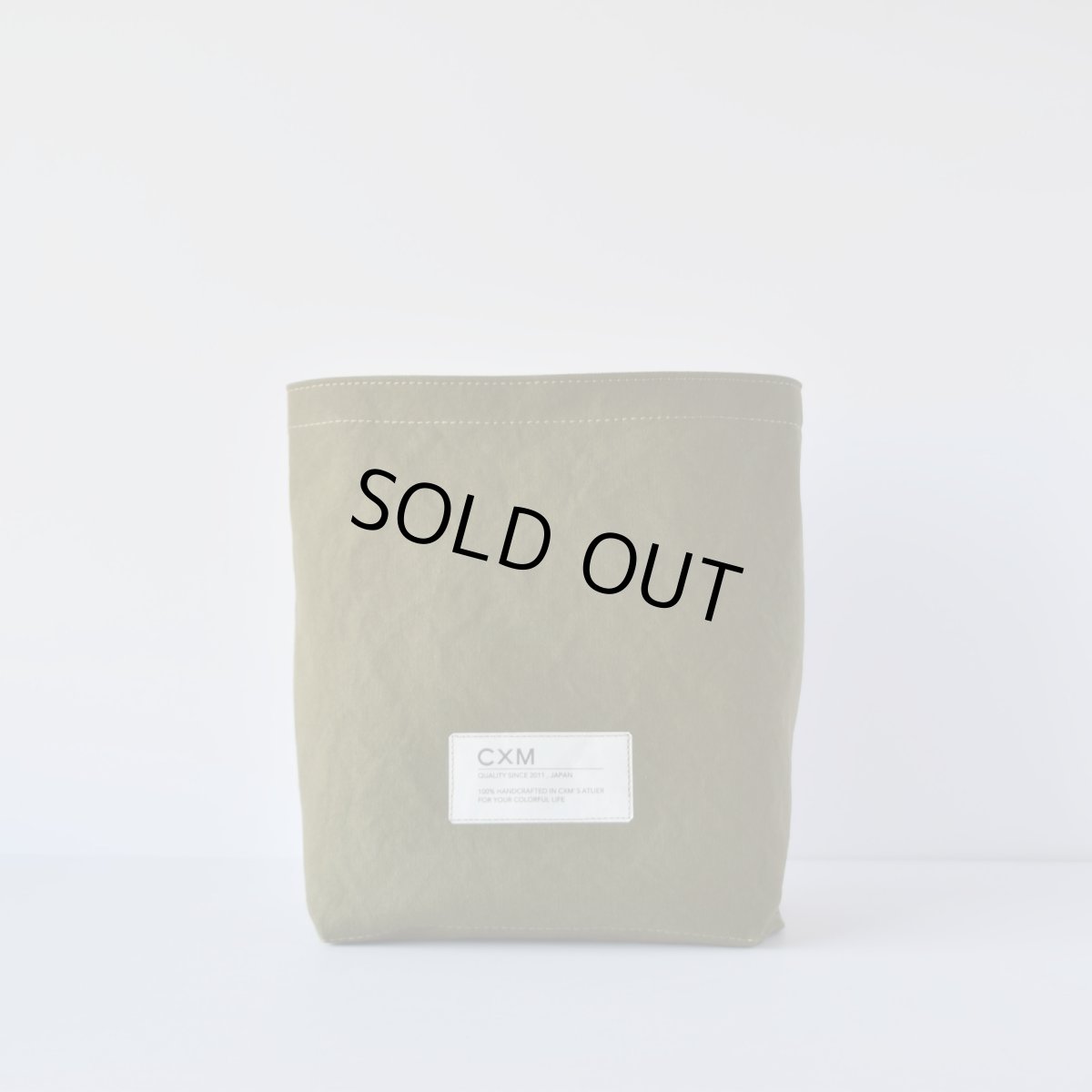 Photo2: PORTER-M / SOLID / V.DUCK od & gray (2)