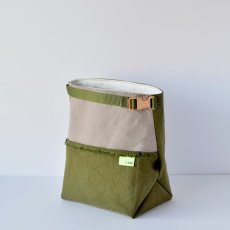 Photo1: PORTER-M / SOLID / V.DUCK od & gray (1)