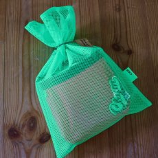 Photo1: GIFT WRAPPING/ Neon color mesh (1)